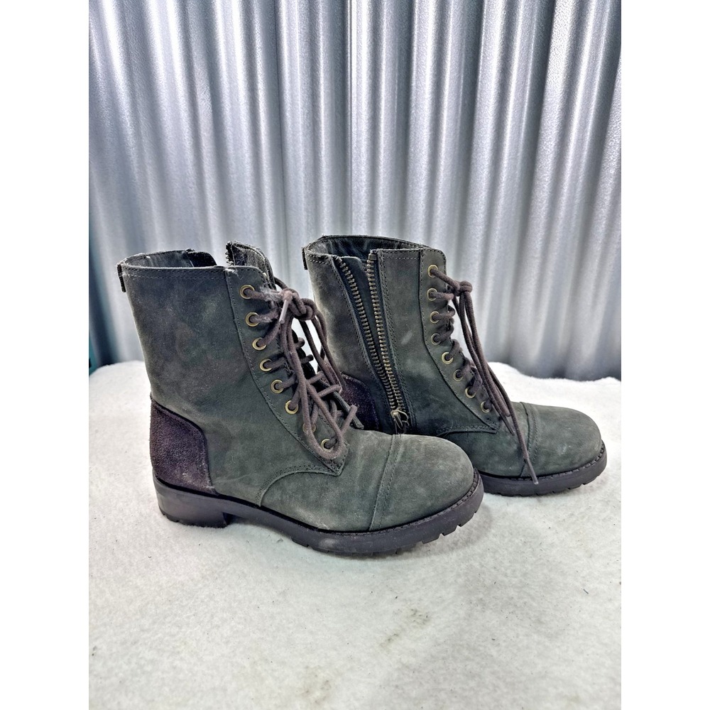 Ugg Kilmer Winter Boot Waterproof Green Suede Size 5.5